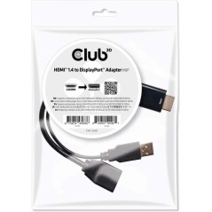 Club 3D CAC-2330 HDMI to DisplayPort 1.1 Adapter - High-Quality Connectivity for Stunning Displays!